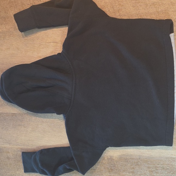 Nike Toddler Cropped Black and Gray Hoodie. Size 4T - Picture 5 of 5